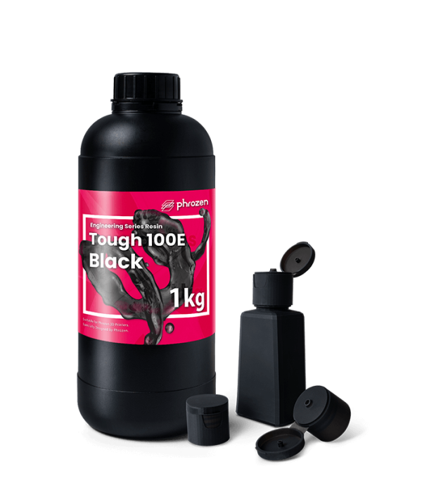 Phrozen Tough 100E Resin - [Black][1KG][Aluminium Bottle] - Image 2
