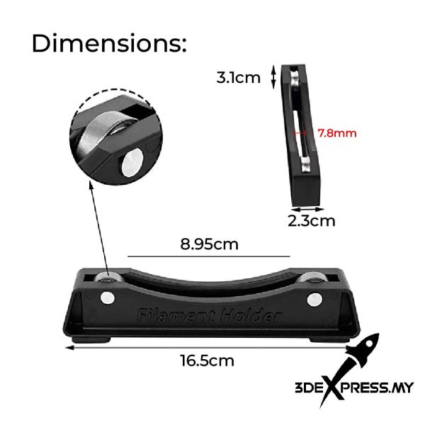 [READY STOCK] FILAMENT HOLDER (PLASTIC) - Image 3
