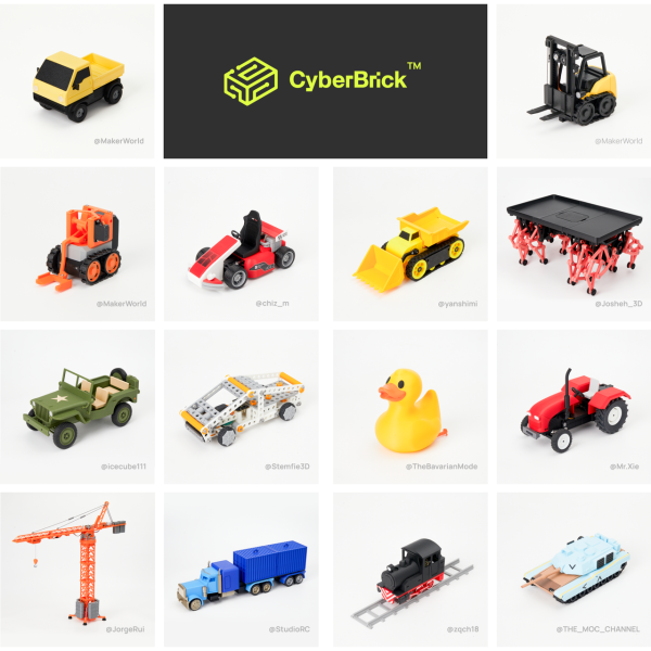 Bambu Lab Maker's Supply CyberBrick Beginner Hardware Kit - ZK004 - [ALL] - Image 3