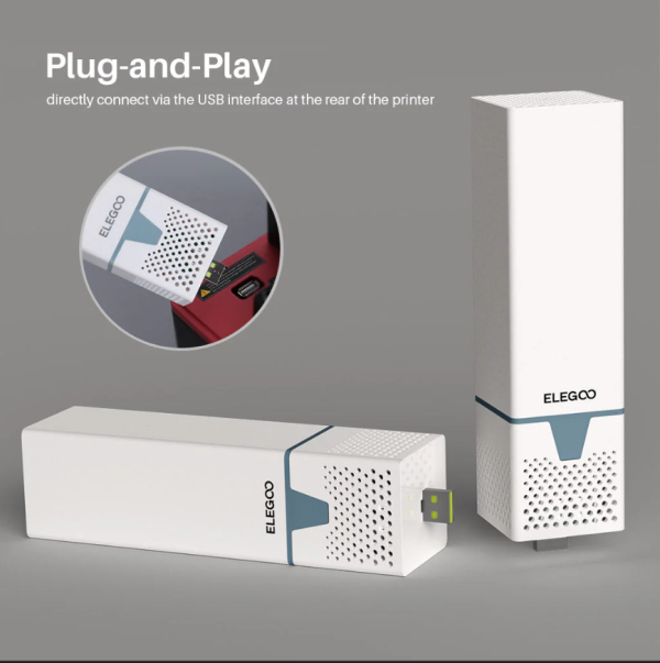 Elegoo USB Air Purifier - Air Purifier and Heater 3D Printing Peripherals - Image 3