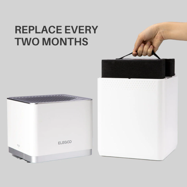 Elegoo Activated Carbon Filter for Mars Mate Air Purifier and Heater 3D Printing Peripherals - Image 6