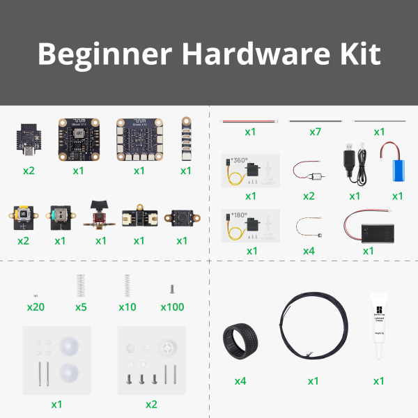 Bambu Lab Maker's Supply CyberBrick Beginner Hardware Kit - ZK004 - [ALL] - Image 7