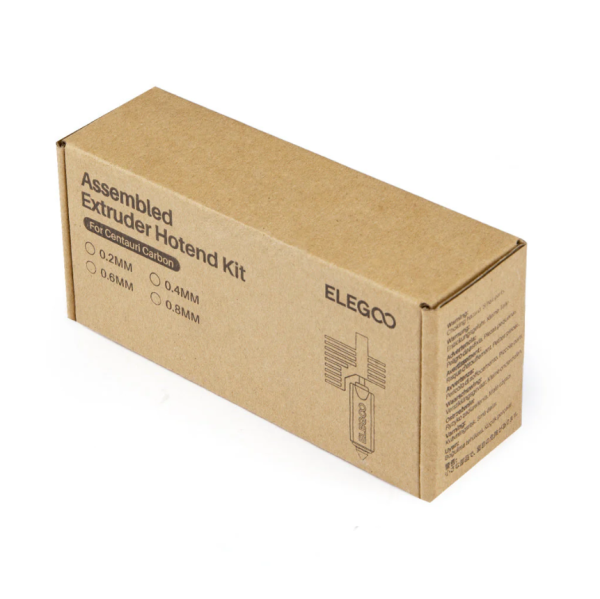 Elegoo Spare Parts Brass-Hardened Steel Nozzle Kit (with Packaging) - [Centauri Carbon] - Image 2