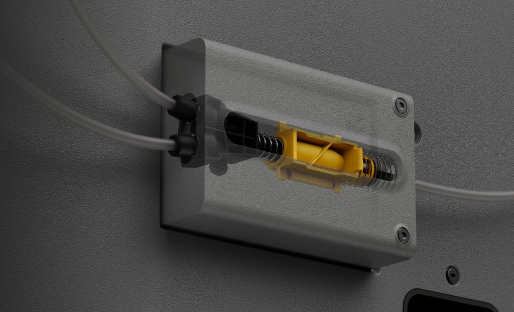 Built-in 2-in-1 Buffer (equipped with AMS combo)