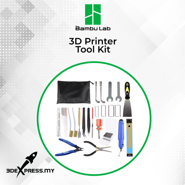 3D Printer DIY Full Tool Kit for 3D Printing Maintenance, Cleaning, Removing, Trimming, Finishing Accessories - 1 set - Image 5