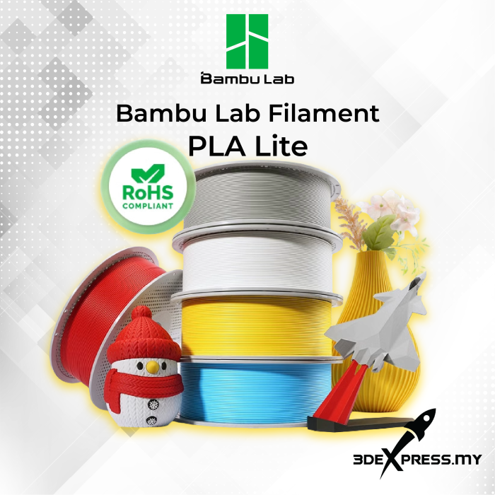 Bambu Lab PLA Lite – 3DEXPRESS.MY