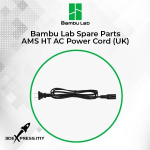 Bambu Lab Spare Parts AMS HT AC Power Cord (UK) - [AMS HT]