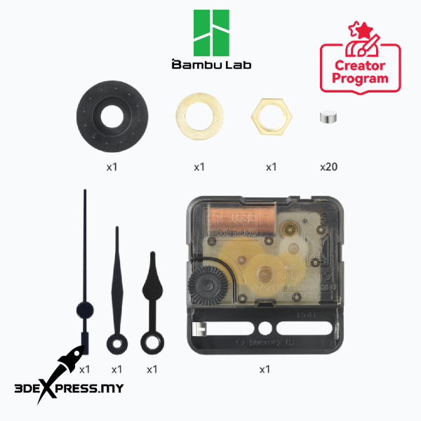 Bambu Lab Maker's Supply Cogsworth Clock ZH006 - Image 2