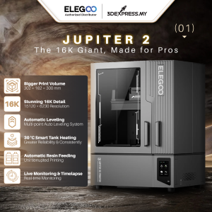 Elegoo Jupiter 2 Stereolithography (SLA, mSLA, DLP) 3D Printers - [UK]