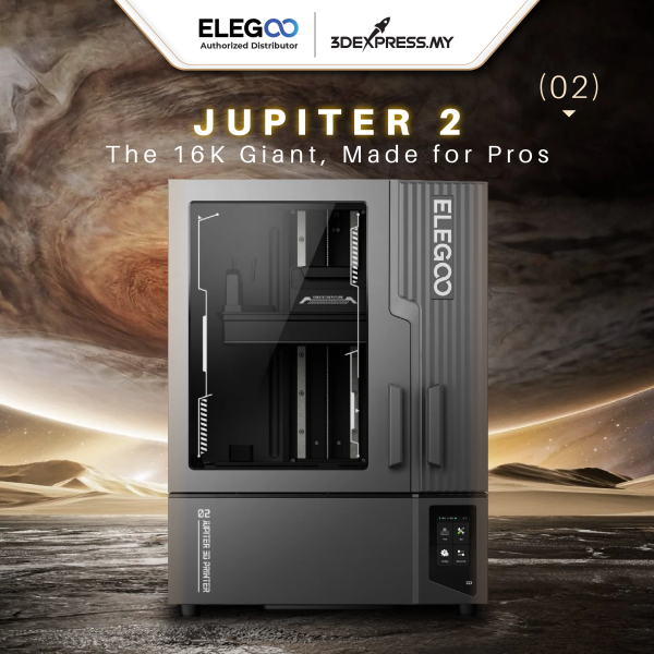 Elegoo Jupiter 2 Stereolithography (SLA, mSLA, DLP) 3D Printers - [UK] - Image 2