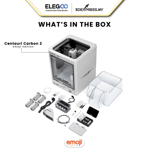 Elegoo Centauri Carbon 2 – Emoji Edition FDM 3D Printers - [UK] - Image 5